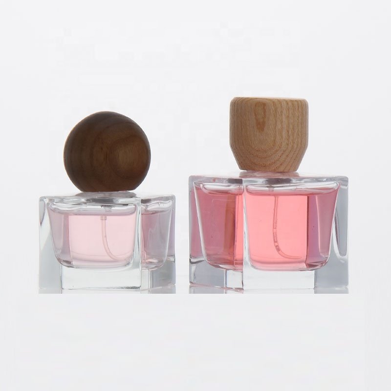 In Stock Low MOQ Polished Hight Grade 30ml 50ml Perfume Bottle with Customizable Box and Logo Printing