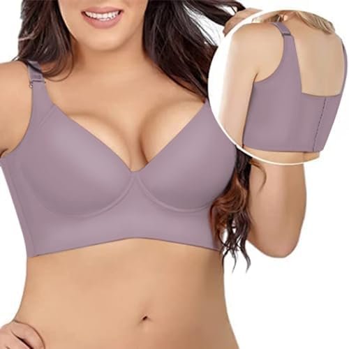 Women Deep Cup Bra Hide Back Fat Full Back Coverage Bra with Shapewear Incorporated Push Up Sports t Shirts Bras