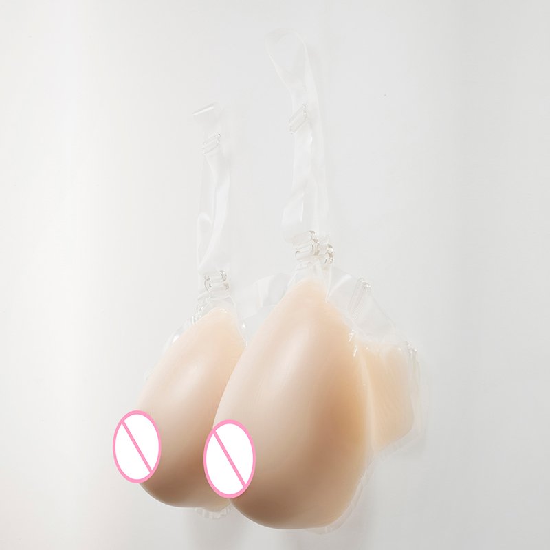 Sexy Crossdresser Enhancement Realistic Silicone Chest Huge Cups Big Boobs Breast Prostheses Silicon Breast Bra Forms