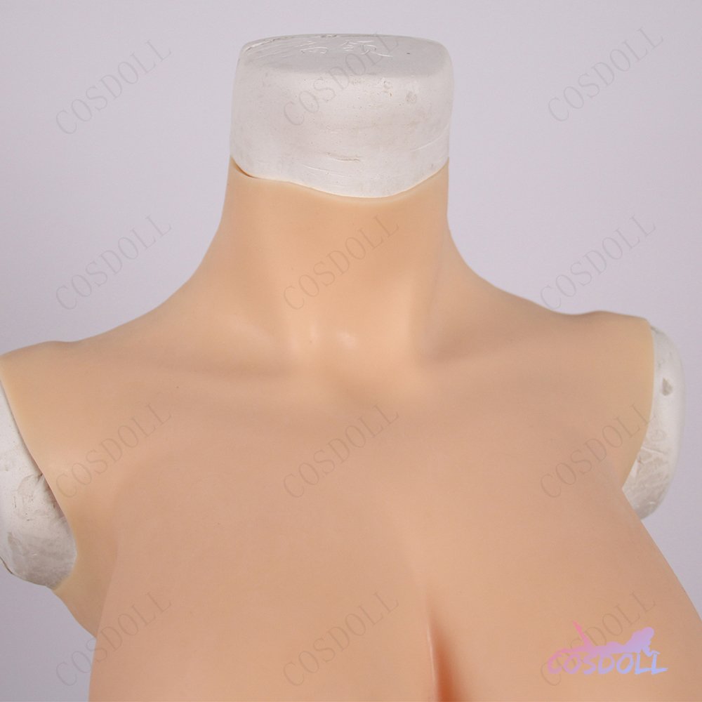 C CUP Realistic Cosplay big breasts Silicone filled Transgender huge boobs for Men