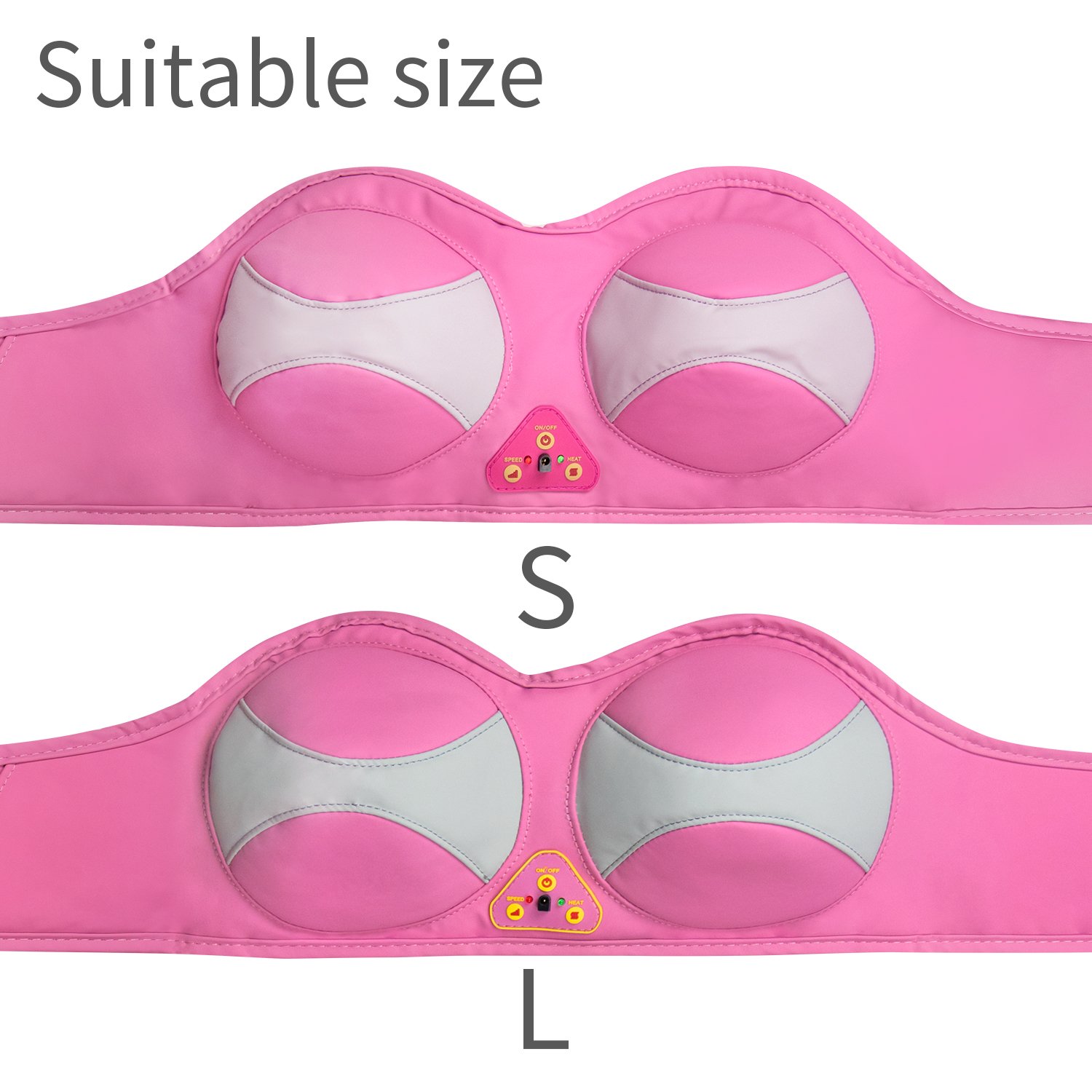 Heated Bra Massage Breast Form Breast Massager Electric Breast Enhancer