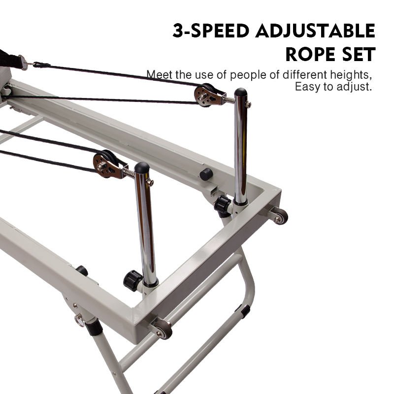 Pilates reformer yoga exercise machine metal frame folding reformer Pilates core bed for yoga exercise