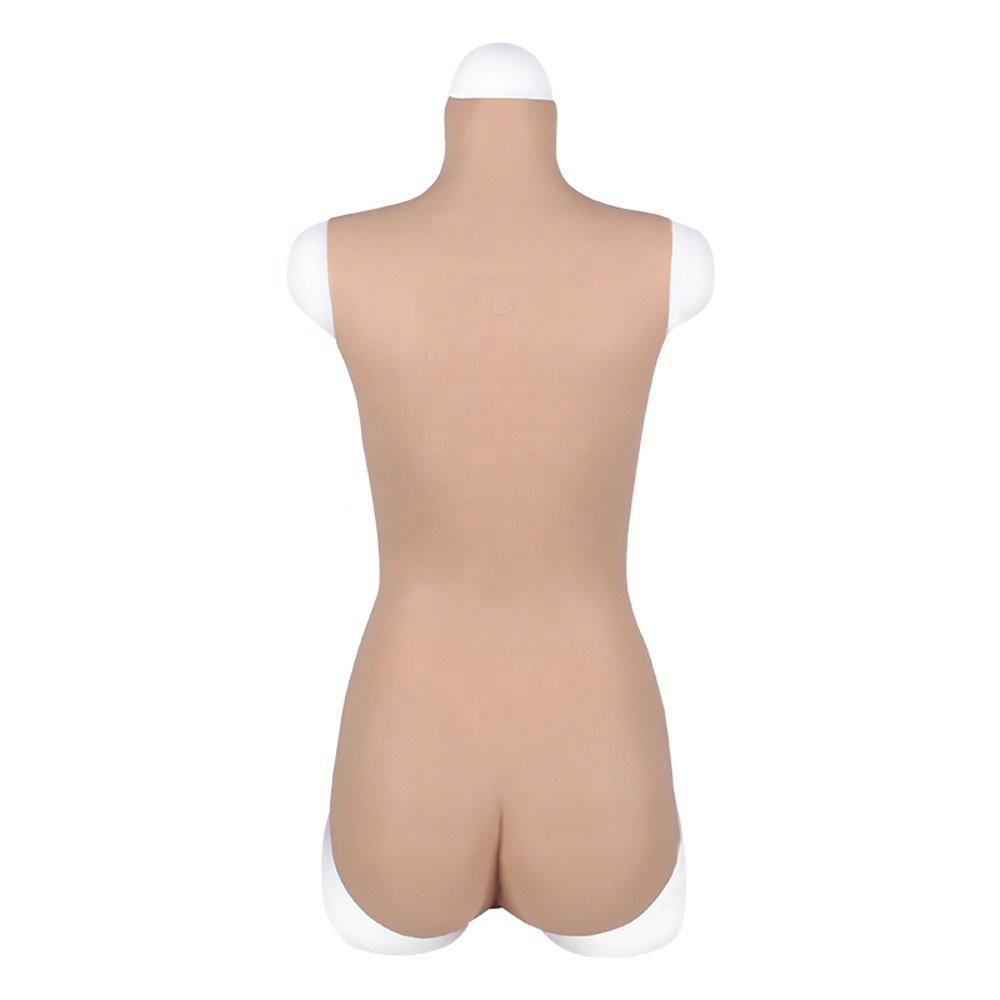 Silicone Bodysuit Breast Forms With False Vagina For Crossdressers Transgenders Silicone Body Suit