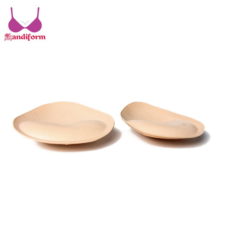 Sexy Breast Lift Insert Bikini Pads Molding Triangle Padded Foam Bra Cups Inserts Cotton Sponge