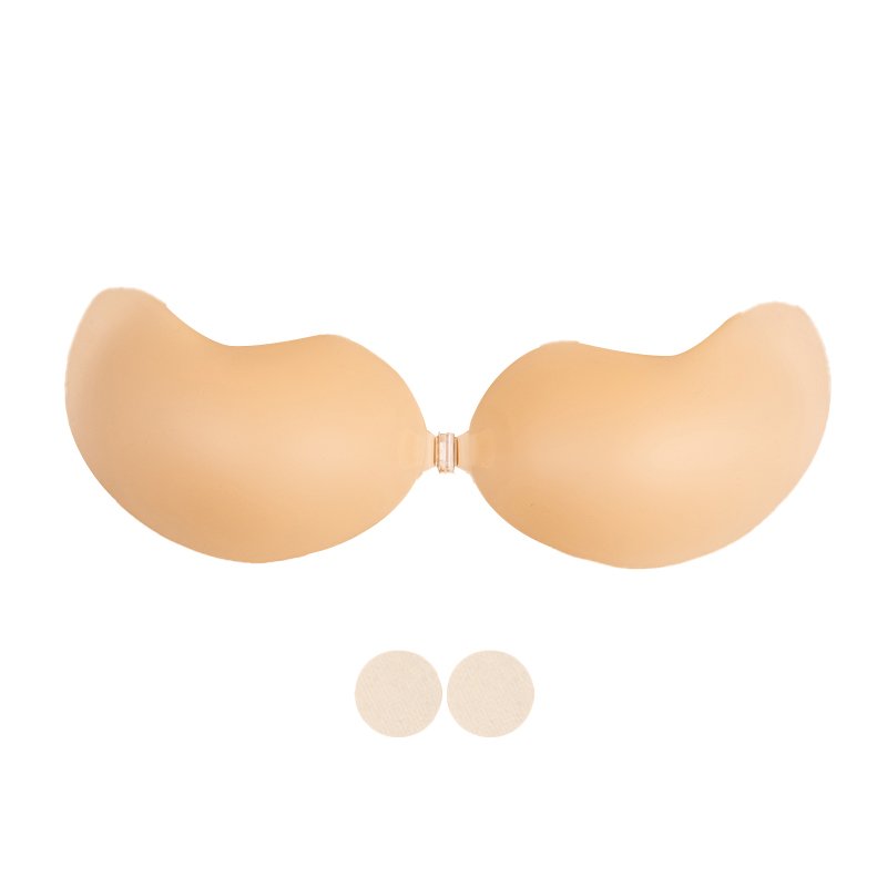 Front Closure Seamless Silicone Breast Forms Mastectomy Bra With Pockets For Artificial Breast Prosthesis Woman Without Steel