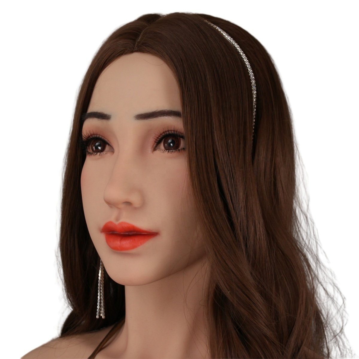 High Quality Silicone Artificial Body Suit With Head Fake Pussy Natural False Boobs For Crossdressing Sissy Male To Female