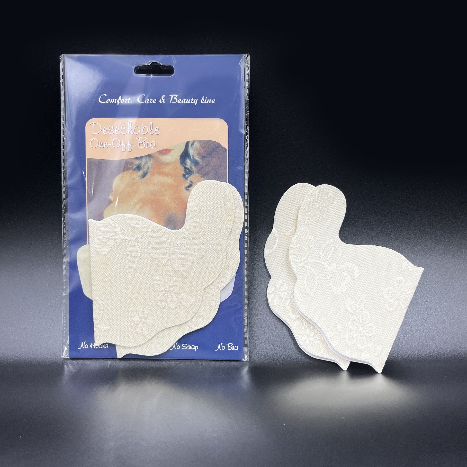Cow Horn Lace Breast Patch-Permeable Non-Sagging Anti-Lace Patchbra cup nipple cover no gluebras bra for women push up bra