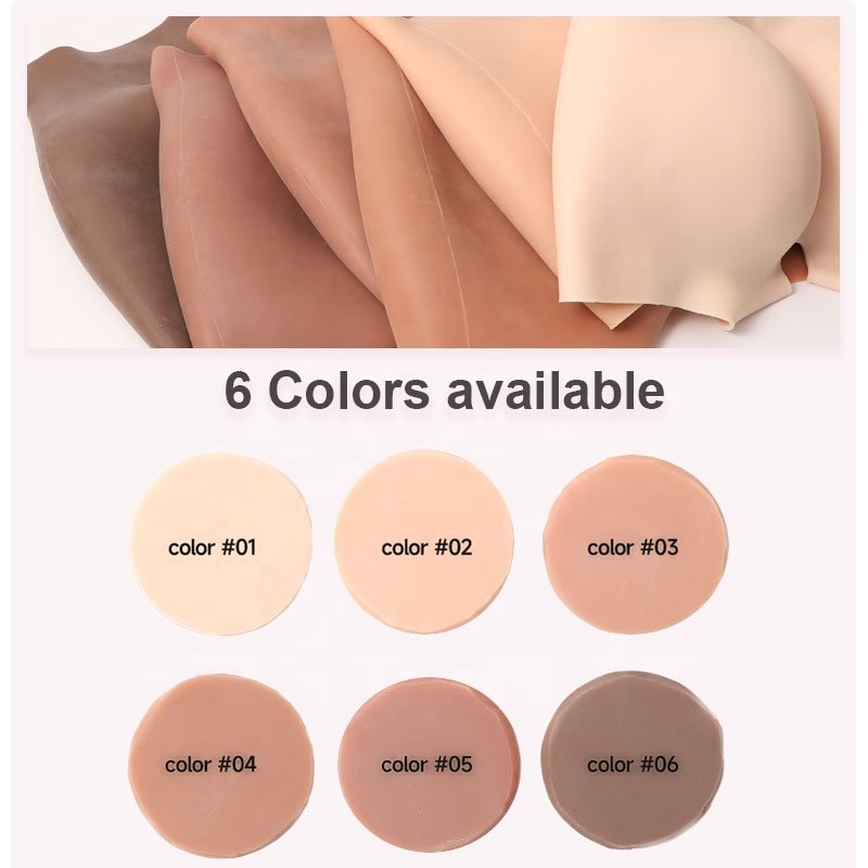 Women's Underwear fesses artificiel silicon padded panties panty Lifter Body Shaper enhancer padd breast form plus size shapers