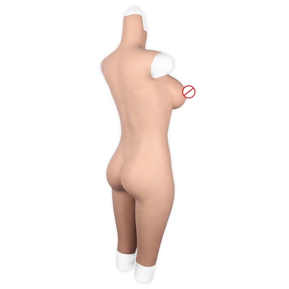 Fake Pussy fake silicone bodysuit false breast forms for drag queen transgender crossdresser men to women