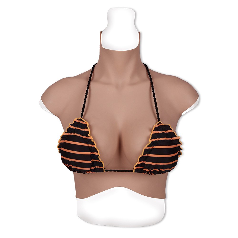 ETA High Quality Silicon Breast Bra Lifelike z Cup Fake Boobs Crossdresser Wearable Breast for Transvestite Sissy Shemale