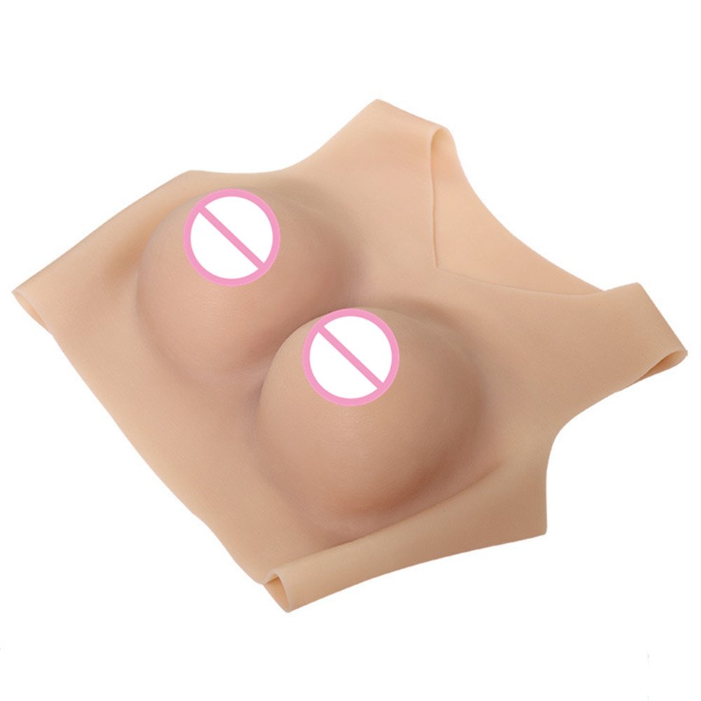 Realistic Shemale Boobs False Breast Forms Crossdresser Silicone Adhesive Tits For Drag Flat Chest Women Men Adult Sex Toys