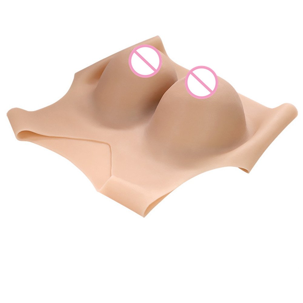 Realistic Shemale Boobs False Breast Forms Crossdresser Silicone Adhesive Tits For Drag Flat Chest Women Men Adult Sex Toys