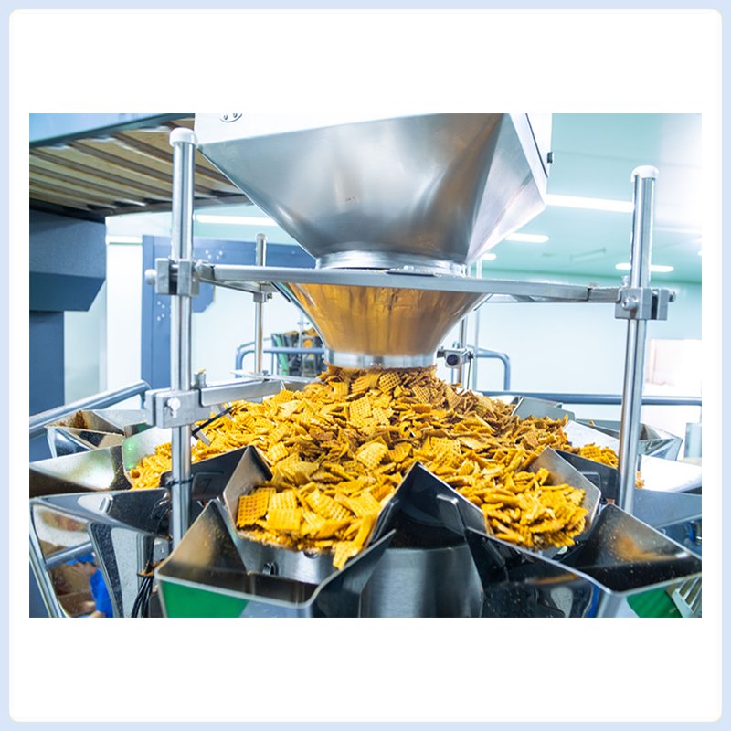 Full Automatic vertical frozen food chicken breast nugget minced meat packaging machine for pillow bag