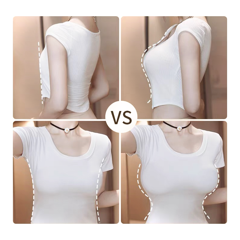 Non Glue Push Up Silicone Bra Insert Breast Enhancers Boobs Breast Form Pads