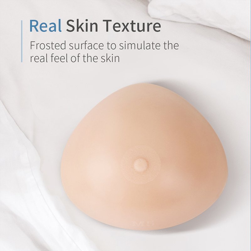 New Arrivals Safe Silicone Breast Form Triangle Mastectomy Prosthesis Bra Pad for Enhancer