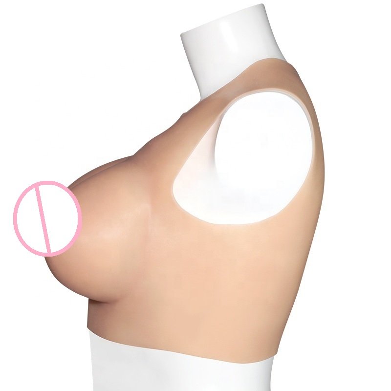 Soft Silicone Artificial D-cup Big Breast Boobs Forms Crossdresser for Female and Women Crossdressing