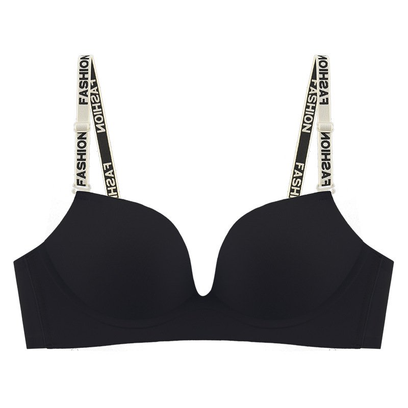 New Sexy Small Breast Push-up Underwear For Women Without Steel Rings Roundness Large Size Anti-sagging Seamless Bra
