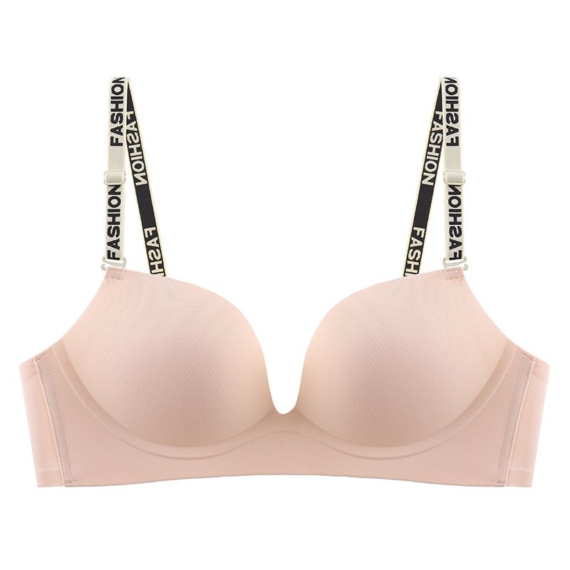 New Sexy Small Breast Push-up Underwear For Women Without Steel Rings Roundness Large Size Anti-sagging Seamless Bra