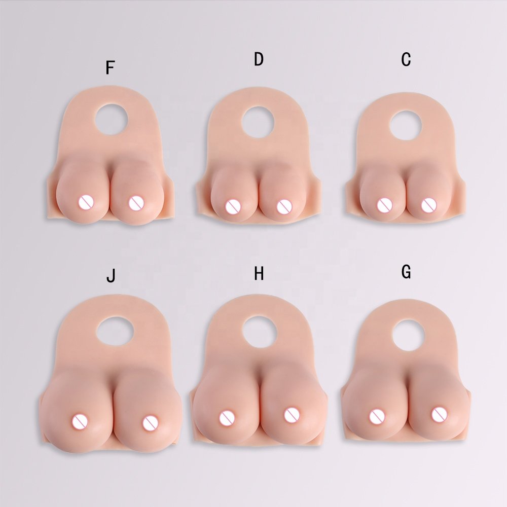 Factory Direct Sell Crossdresser Silicone Breastplates Breast Form for Drag Queen