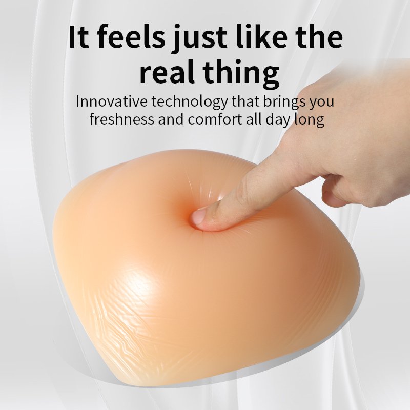 Prosthesis Silicone Breast Form Triangular Shape Model MATR Breast Silicone For Mastectomy Bra Pad