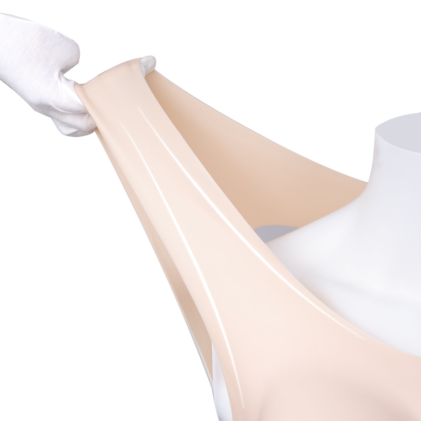 Artificial Soft Free Boobs Round Neck Hollow Style Sexy Bar Forms Crossdresser Cosplay Suit Silicone Breast For Men