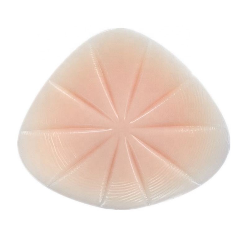 Mastectomy Breast Form Lightweight for Swimming Silicone Breast Prosthesis Match Post Surgery Bra with Pockets