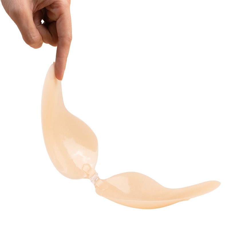 Front Closure Seamless Onefeng Silicone Breast Form For Crossdresser Cosplay Falseboobs Mastectomy Prosthesis Pocket Bra