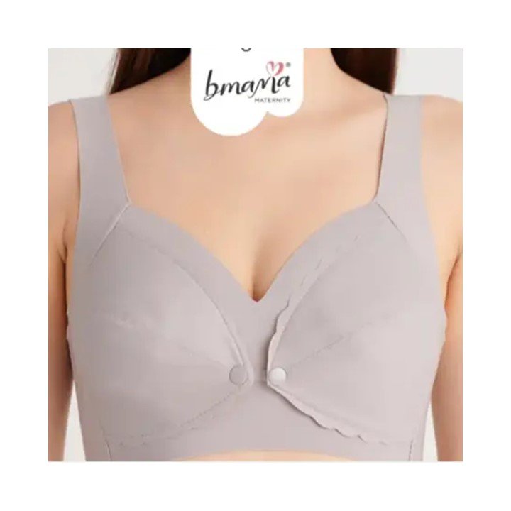 Superior Quality Ladies Workout Maternity Nursing Bra Embroidery Front-Button Open Sexy Adult Size Plain Dyed Techniques