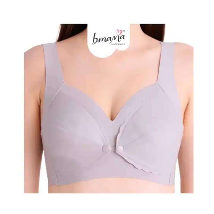 Superior Quality Ladies Workout Maternity Nursing Bra Embroidery Front-Button Open Sexy Adult Size Plain Dyed Techniques