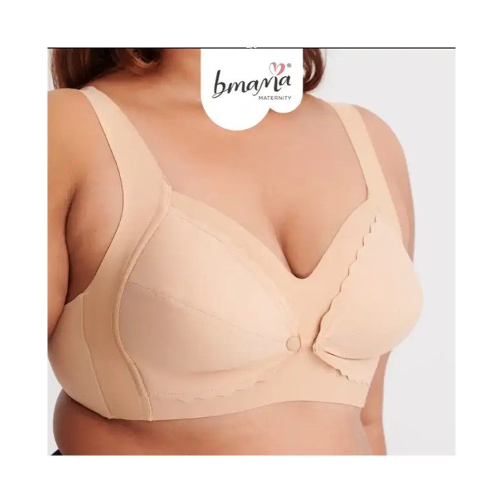 Superior Quality Ladies Workout Maternity Nursing Bra Embroidery Front-Button Open Sexy Adult Size Plain Dyed Techniques