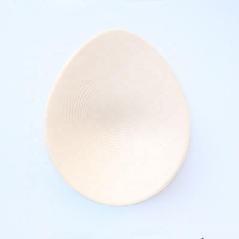 One Piece water drop Lightweight Silicone Breast Forms Breast Prosthesis for Mastectomy Concave Bra Pad