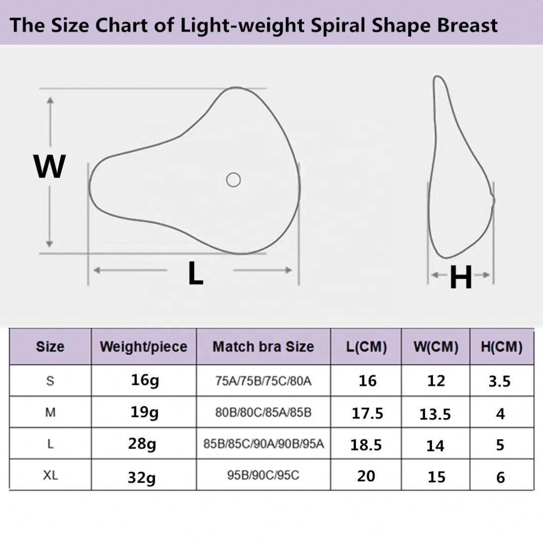 Mastectomy Breast Forms Breast Prosthesis lightweight Ventilation Boobs used Women Pocket Bra Left and Right