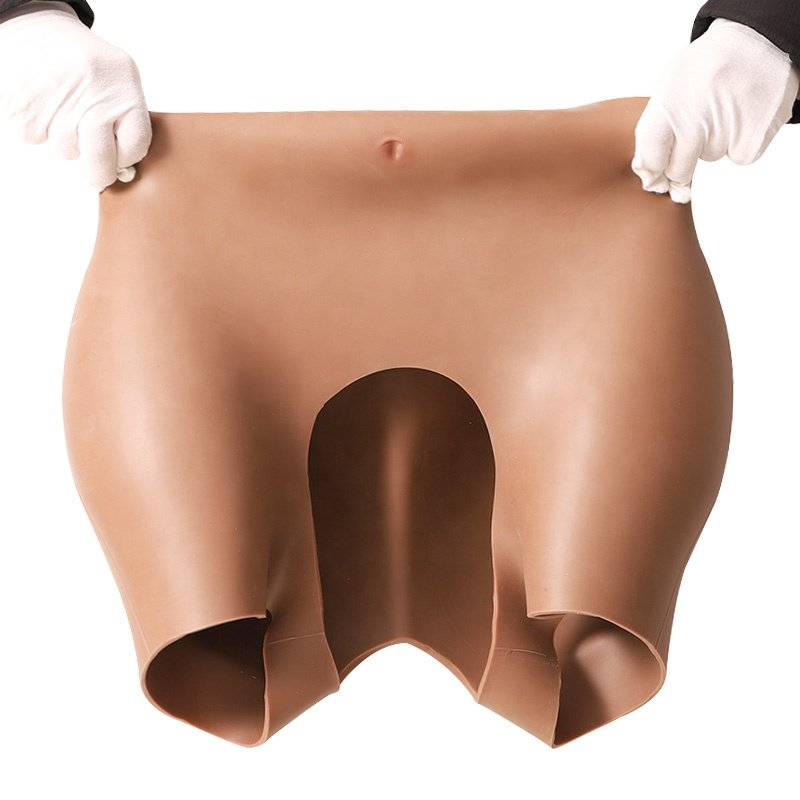 Fake Vagina Panties Hip Buttock Enhancer big ass silicone bum padd panties Shapewear underwear women breast form raises butt