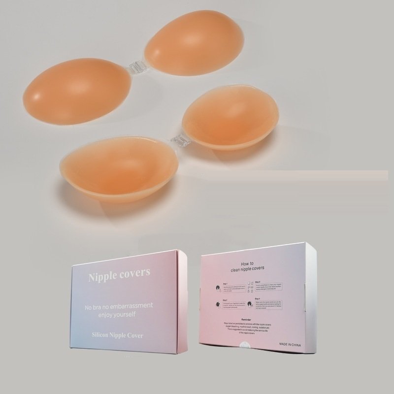 Factory Price Self Adhesive Bra Breast Lift Pasties Tape Silicone Bra Sticky Backless Strapless Bra For Women