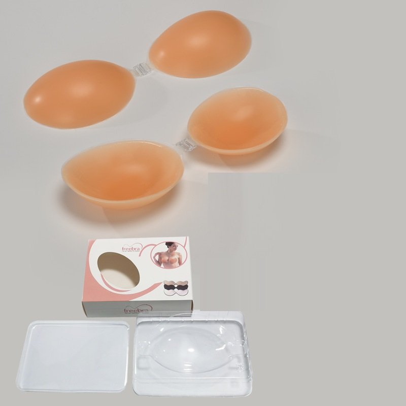 Factory Price Self Adhesive Bra Breast Lift Pasties Tape Silicone Bra Sticky Backless Strapless Bra For Women