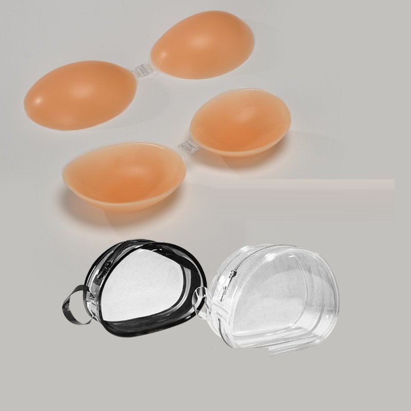 Factory Price Self Adhesive Bra Breast Lift Pasties Tape Silicone Bra Sticky Backless Strapless Bra For Women