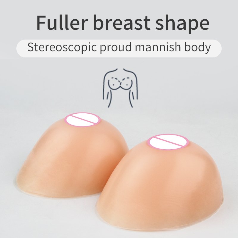 Hot selling Full Shape Sexy Silicone Breasts Forms For Men Cross Dressing Boobs