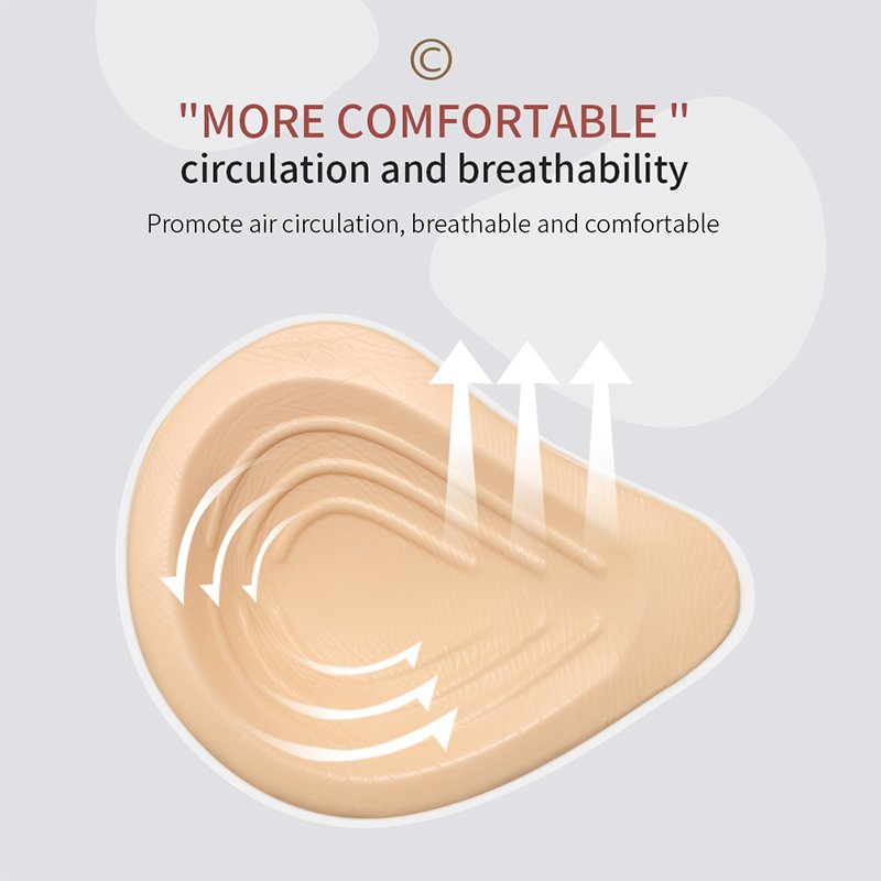 Prosthesis Light weight Breast Form Compensate Silicone Breast Prosthesis False Silicone Breast Form