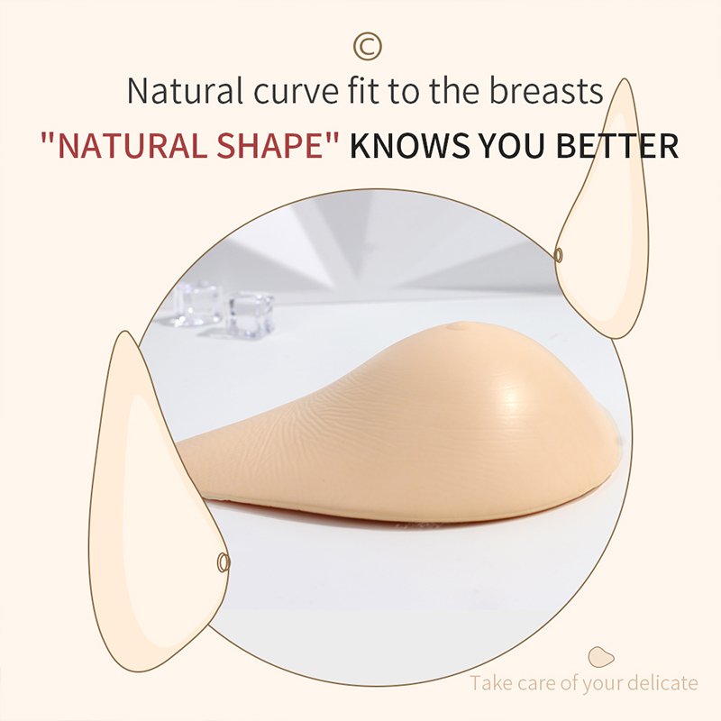 Prosthesis Light weight Breast Form Compensate Silicone Breast Prosthesis False Silicone Breast Form