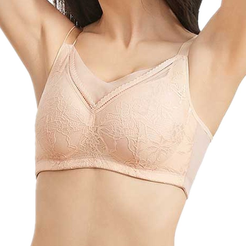 Mastectomy Bra Comfort Pocket Bra for Silicone Breast Forms Non-Wired Fill in Artificial Prosthesis