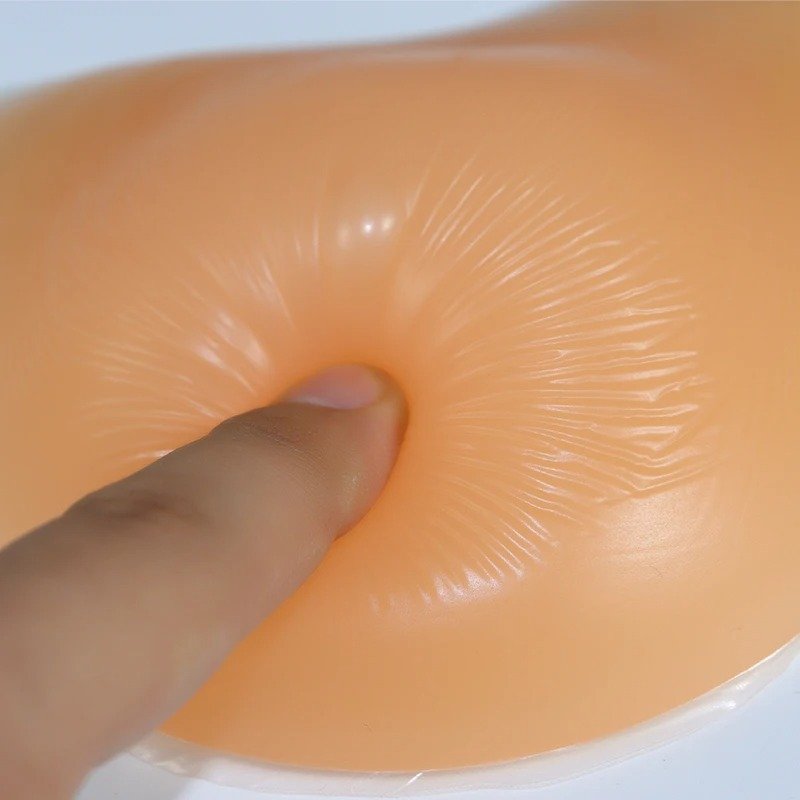 URCHOICE Prothesis Waterdrop Design Silicone Breast Pads Female Mastectomy Fake Boobs For Postoperative Breast Cancer