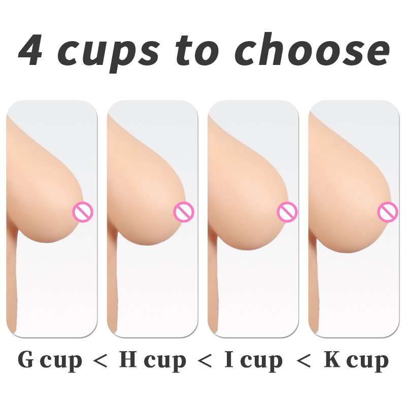 Realistic Silicone Breast Forms Fake Boobs Tits Shemale Transgender Sissy Drag Queen Crossdresser Breastplates Cosplay