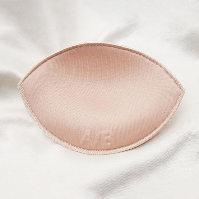 Dumpling shape Reusable push up sponge bra pad Inserts add a Cup foam Breast Pads water filled natural oil bra pad for women