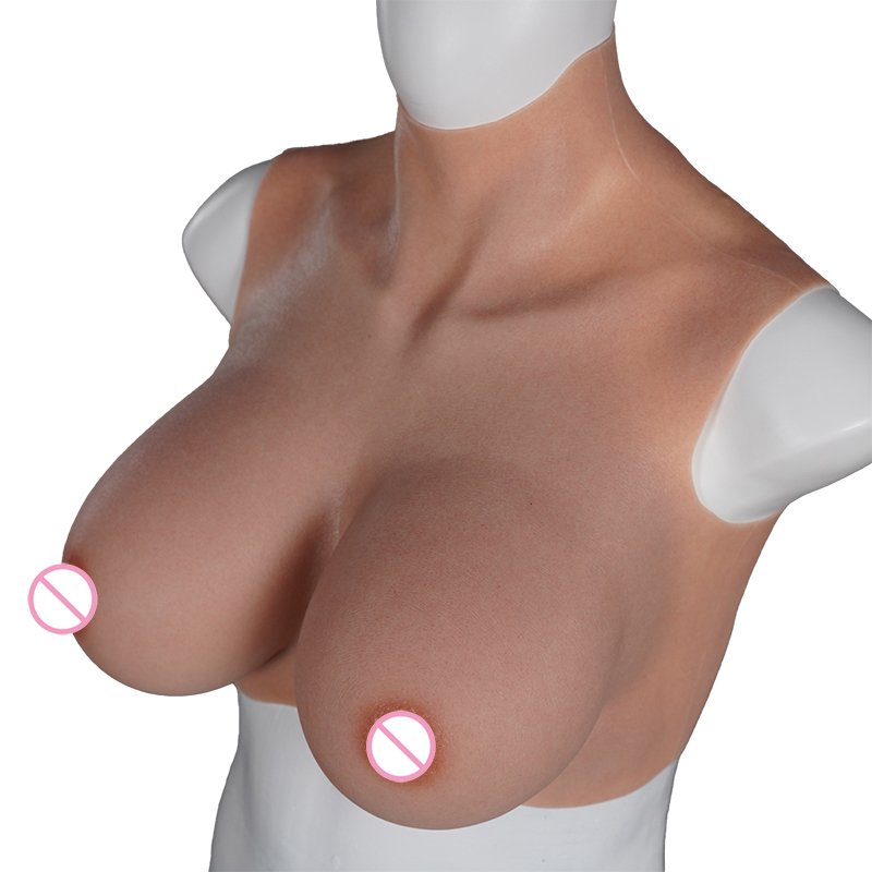Lifelike Crossdresser Silicon Big Tits Cosplayer Drag Queen Transvestite Soft Fake Boobs Womens Underwear Breast Forms Silicone
