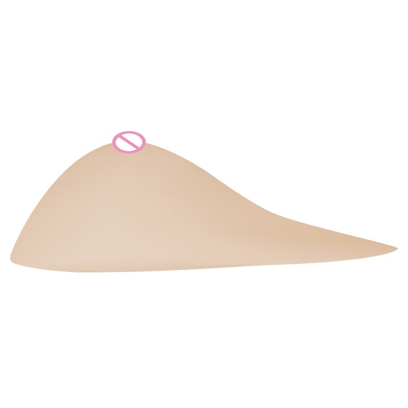 Light spiral Shape Mastectomy Fake boobs Enhancer Silicone Breast form Prosthesis Bra Insert for shemale women