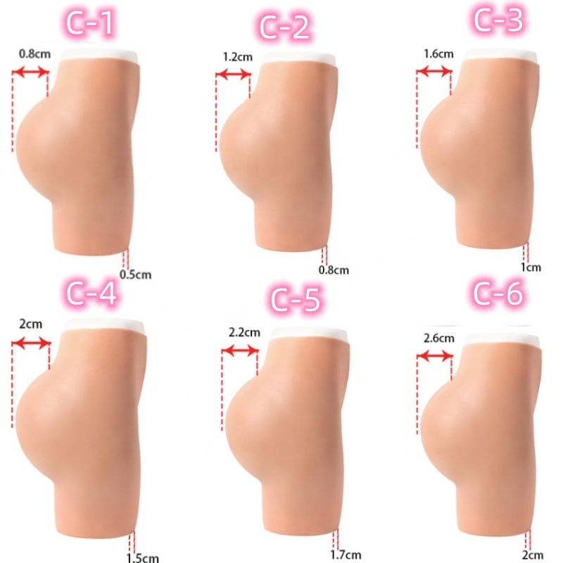 fake Buttock Hips Padded Shapewear butt and hips Pants underwear silicone shaper panty silicone buttocks and hip bra for women