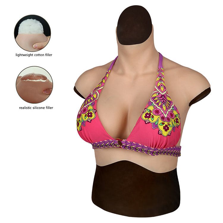 Male To Female Breast Form False Silicone Artificial Boobs Prosthesis For Cosplay Shemale Crossdresser