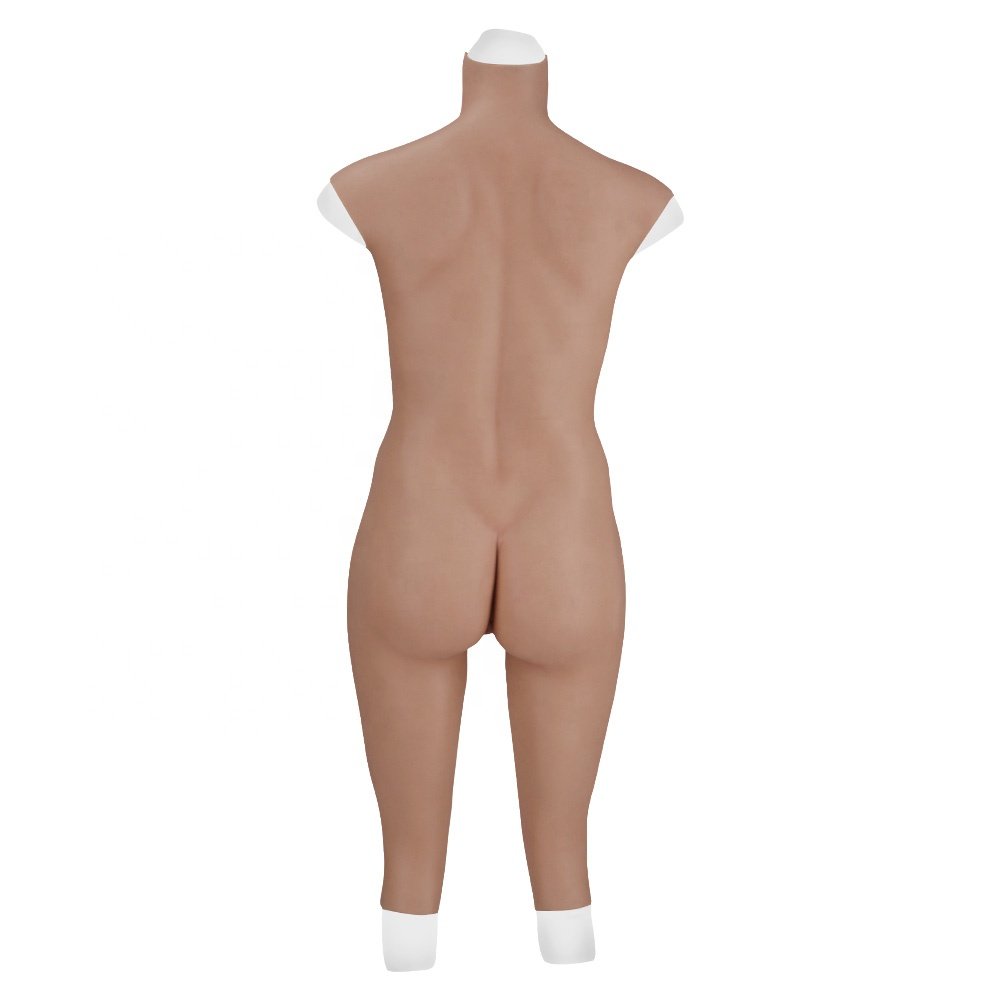E Cup Shemale Crossdresser Silicone Breast Forms Artificial Silicone Bodysuit and Arms Female to Male