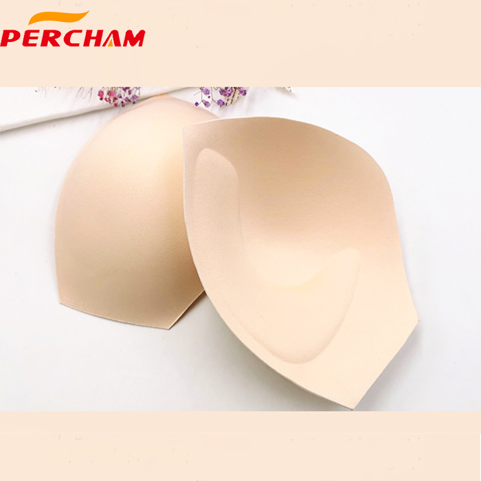 Thickening massage knit underwear Bikini swimsuit sports bra foam cup breast pad
