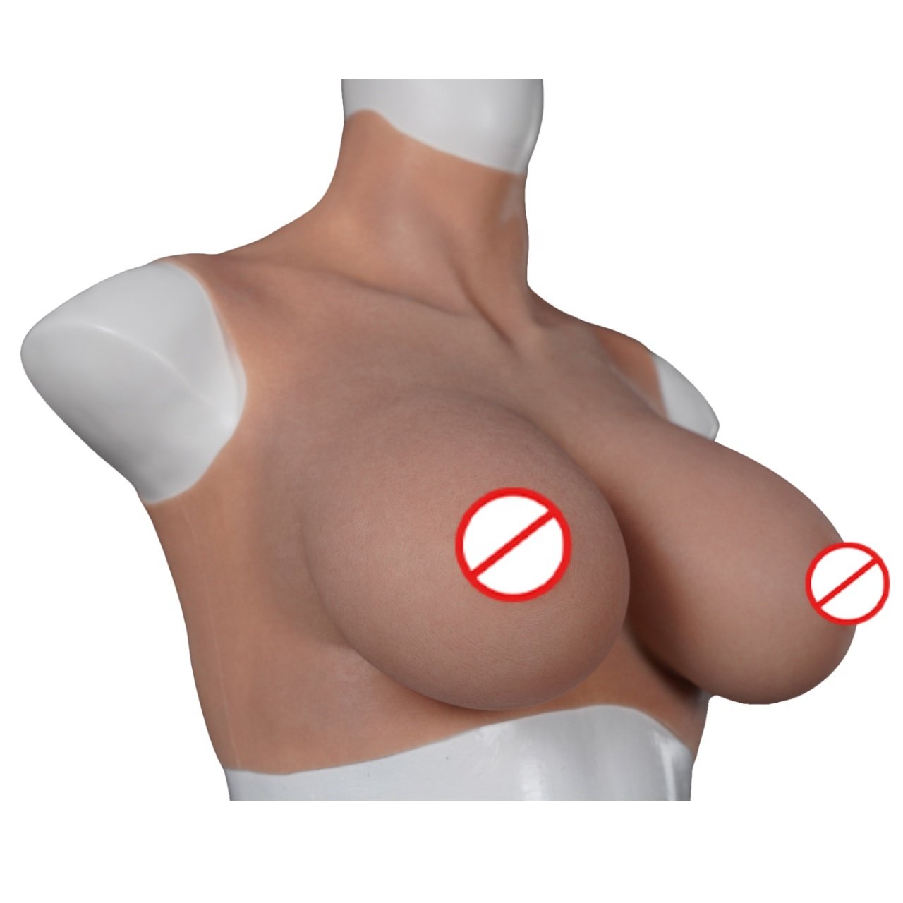 2024 Wholesale Hot Sale B C D E G H Cup Artificial Crossdress Silicone Breast Boobs Forms For Man Drag Queen